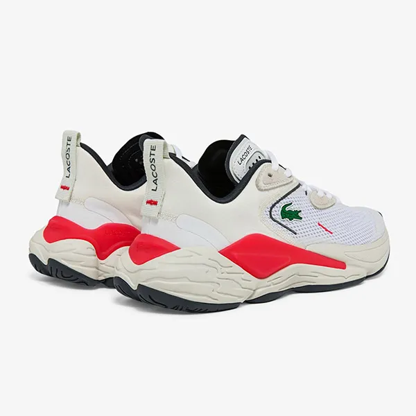 Giày Thể Thao Lacoste Aceshot Sneakers 43SFA0010 4Y0 Màu Trắng Size 44