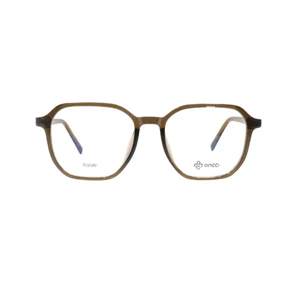 Gọng Kính Nam Ancci AC52407 C5 Màu Nâu