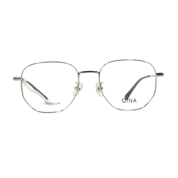Gọng Kính Nam Qina QJ7135 B90 Màu Bạc