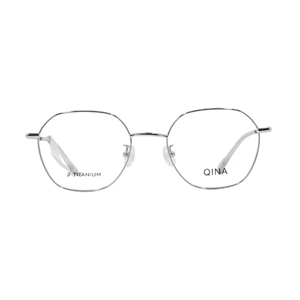 Gọng Kính Nam Qina QJ7187 B90 Màu Bạc