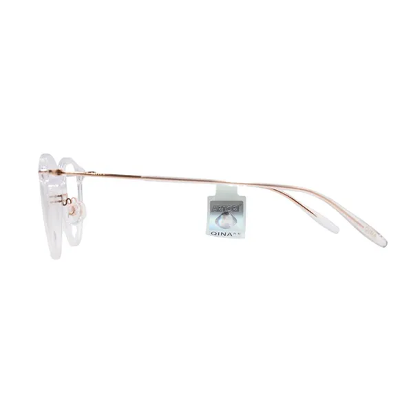 Gọng Kính Nữ Qina QJ5110 B90 Màu Vàng Hồng