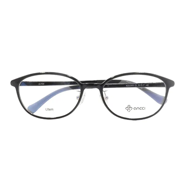 Gọng Kính Trẻ Em Ancci AC52505 C1 Màu Đen