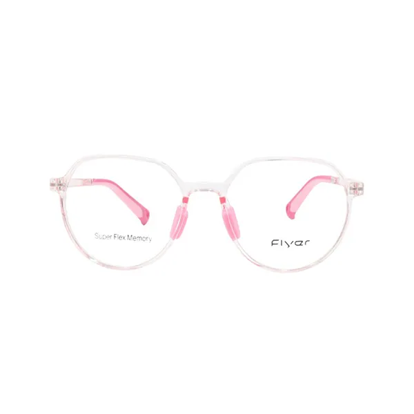 Gọng Kính Trẻ Em Flyer F52623 C4 Màu Xám Hồng