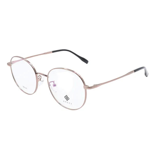 Gọng Kính Unisex Ancci AC34219 C3 Màu Vàng Hồng
