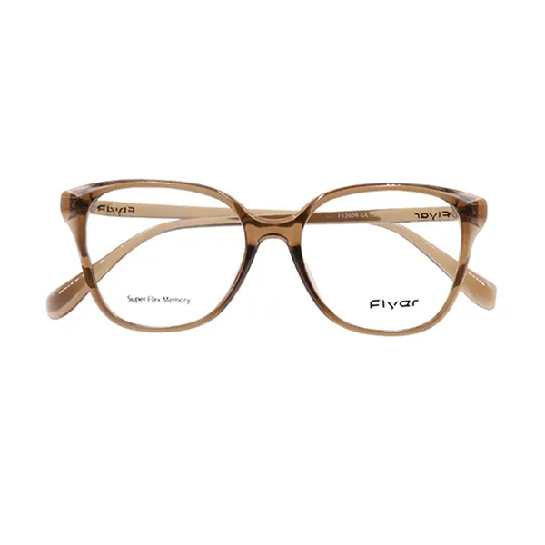 Gọng Kính Unisex Flyer F52604 C4 Màu Nâu