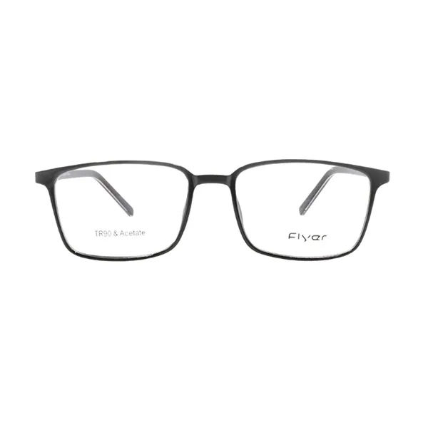 Gọng Kính Unisex Flyer F52900 C1 Màu Đen