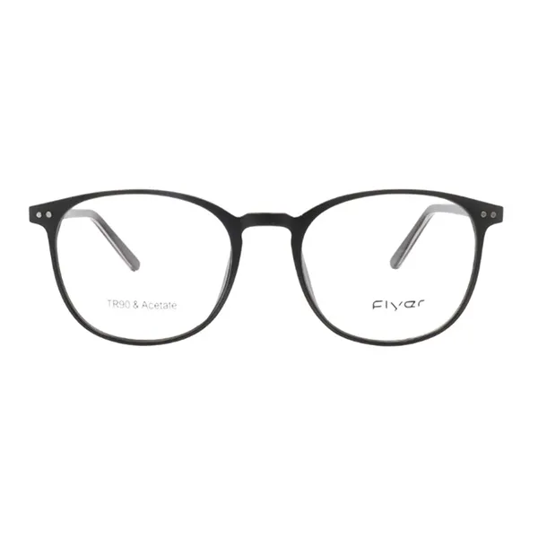 Gọng Kính Unisex Flyer F52901 C2 Màu Đen