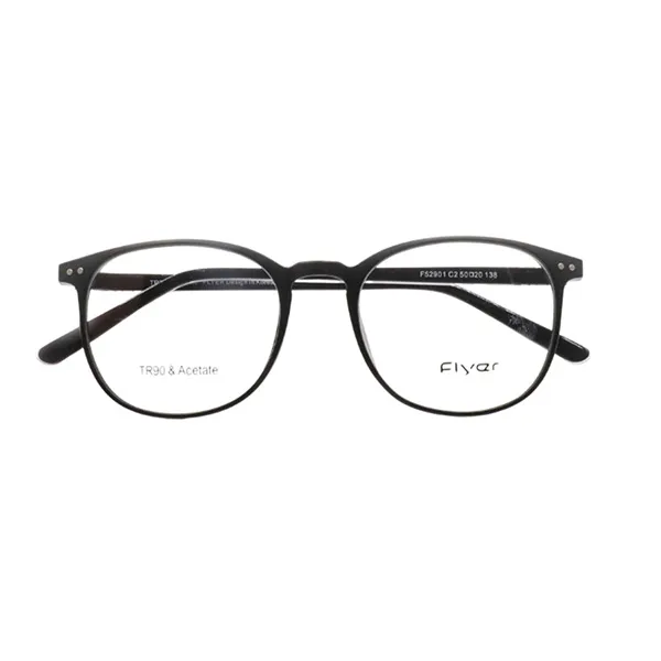 Gọng Kính Unisex Flyer F52901 C2 Màu Đen