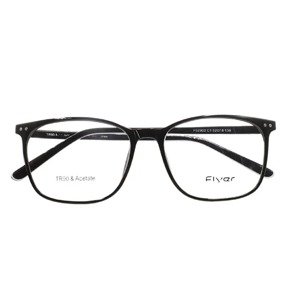 Gọng Kính Unisex Flyer F52902 C1 Màu Đen