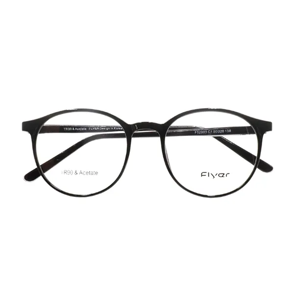 Gọng Kính Unisex Flyer F52903 C1 Màu Đen