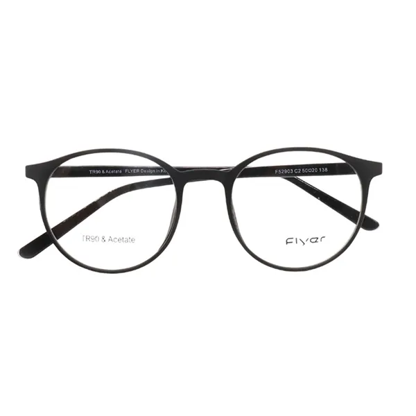 Gọng Kính Unisex Flyer F52903 C2 Màu Đen