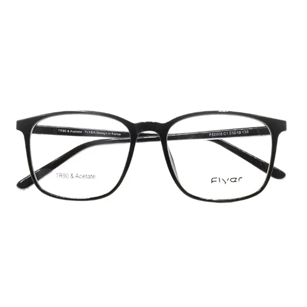 Gọng Kính Unisex Flyer F52905 C1 Màu Đen