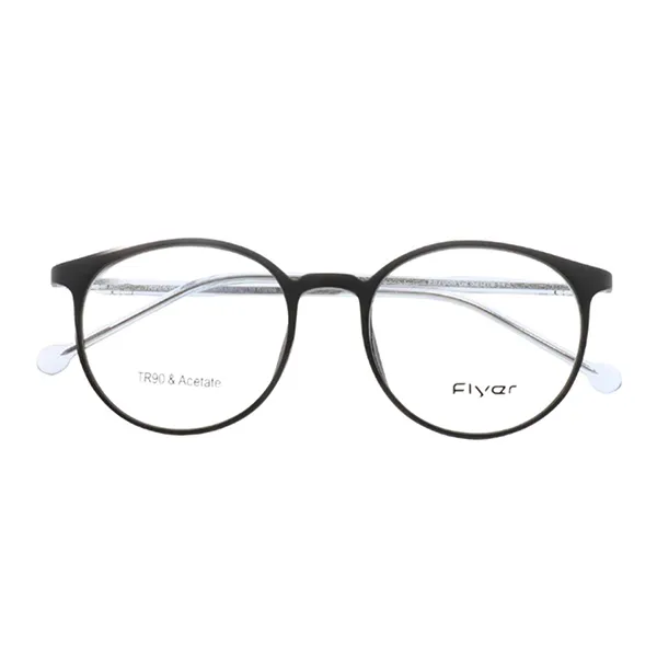 Gọng Kính Unisex Flyer F52906 C2 Màu Đen