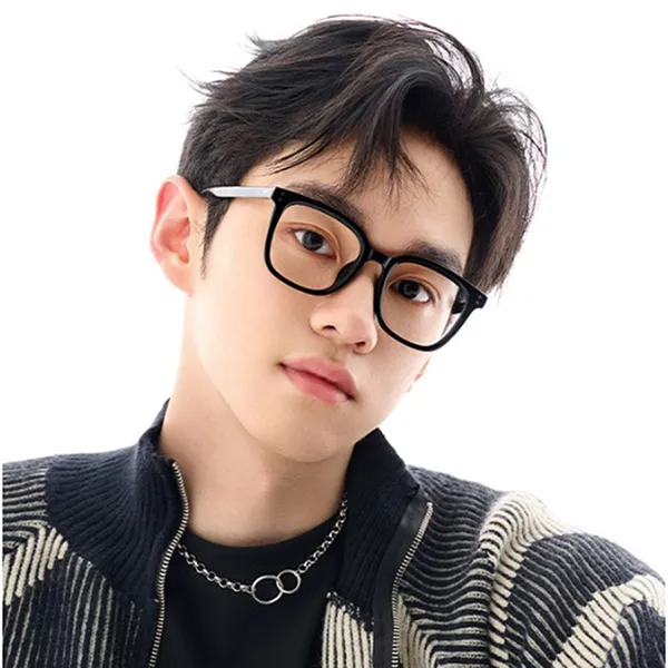 Gọng Kính Unisex Qina QJ5130 B10 Màu Đen