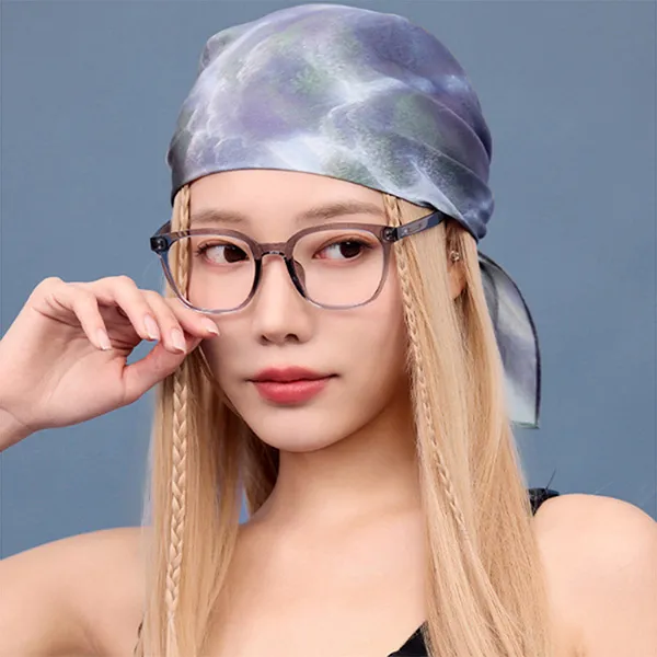 Gọng Kính Unisex Qina QJ5132 B16 Màu Xám