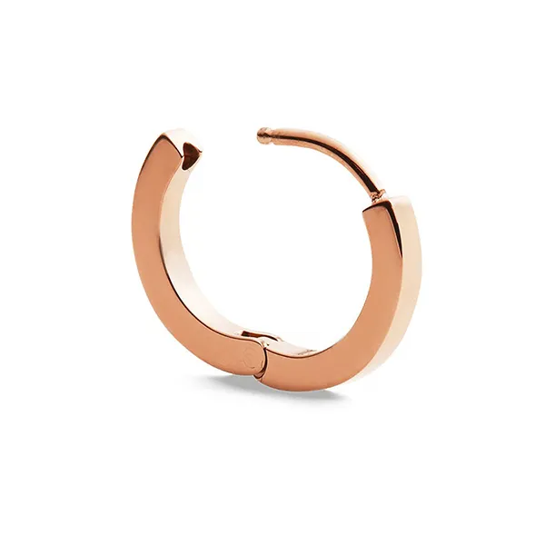 Khuyên Tai Daniel Wellington DW00400862 Micro Hoop 13mm Màu Vàng Hồng (Đơn)