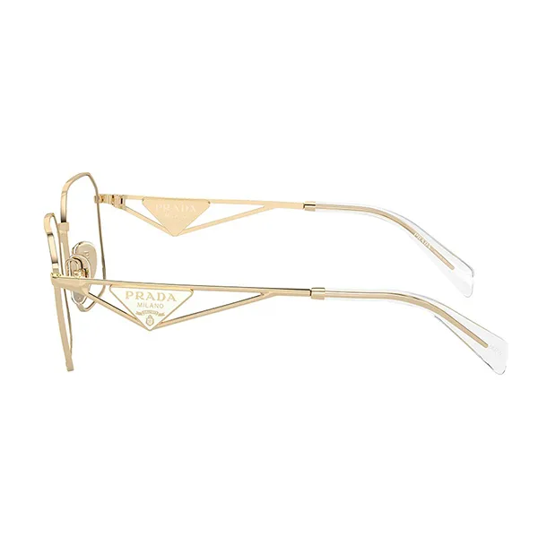 Kính Mắt Cận Prada Eyeglasses 0PR A51V ZVN1O1 Pale Gold Màu Vàng Gold