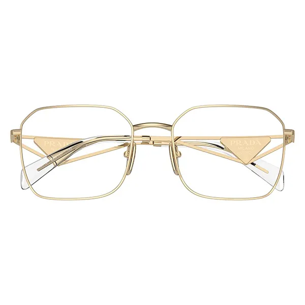 Kính Mắt Cận Prada Eyeglasses 0PR A51V ZVN1O1 Pale Gold Màu Vàng Gold
