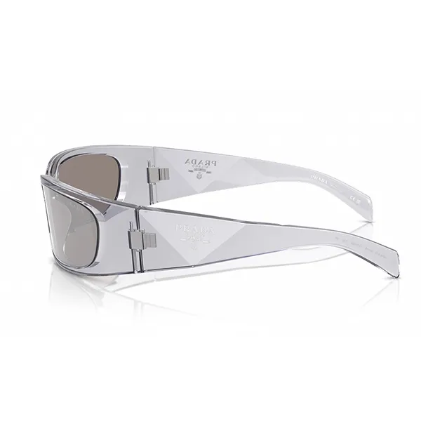 Kính Mát Prada Light Grey Sunglasses 0PR A19S 12R2B0 Màu Xám