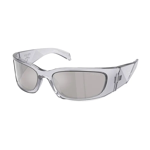 Kính Mát Prada Light Grey Sunglasses 0PR A19S 12R2B0 Màu Xám