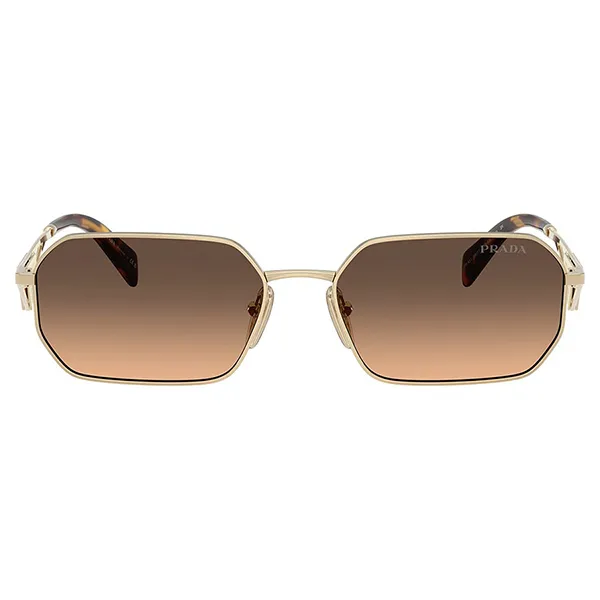 Kính Mát Prada Sunglasses 0PR A51S ZVN50C Màu Nâu/Gold