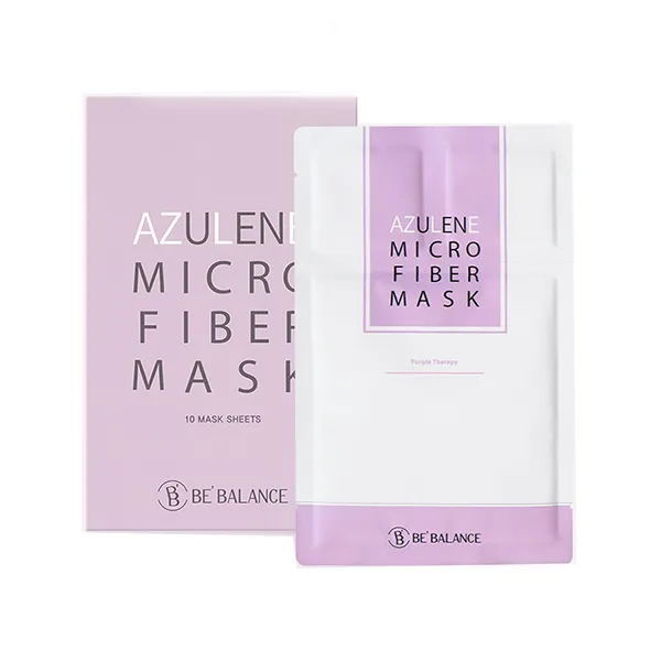 Mặt Nạ Be' Balance Vải Vi Sợi Azulene Micro Fiber Mask 3in1 (1 Hộp 10 Cái)