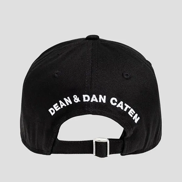 Mũ Nam Dsquared2 Black Baseball Logo Icon BCM0871 05C0000 12124 Màu Đen