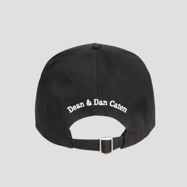 Mũ Nam Dsquared2 Black With Logo Embroidered BCM0781 05C00001 M063 Màu Đen