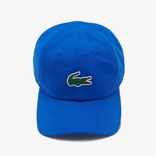 Mũ Nam Lacoste Men's Tennis x Novak Djokovic Cap RK2450-51-3FB Màu Xanh Blue