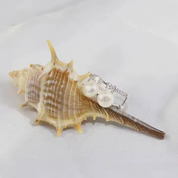 Nhẫn Nữ Jessica Pearl Reflective Pearl JR10 Màu Bạc