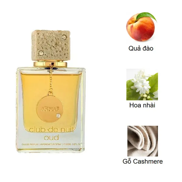 Nước Hoa Unisex Armaf Club De Nuit Oud Eau De Parfum 105ml