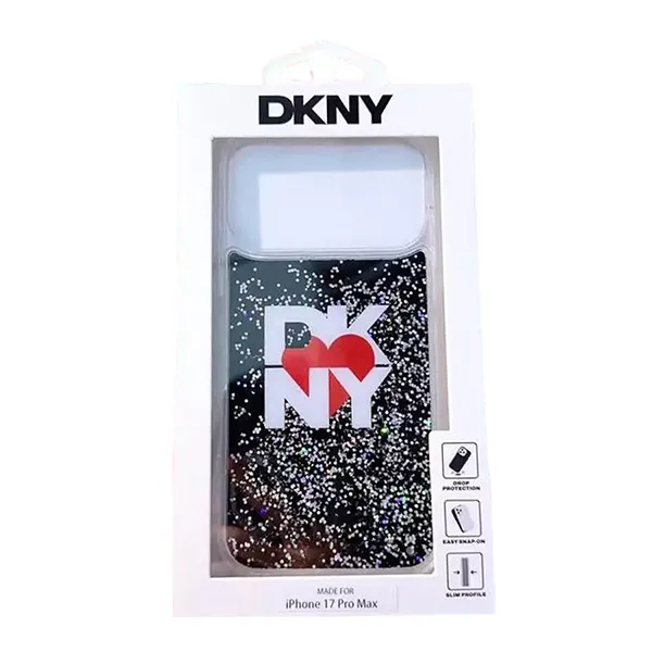 Ốp Điên Thoại DKNY For iPhone 17 Pro Max Màu Đen