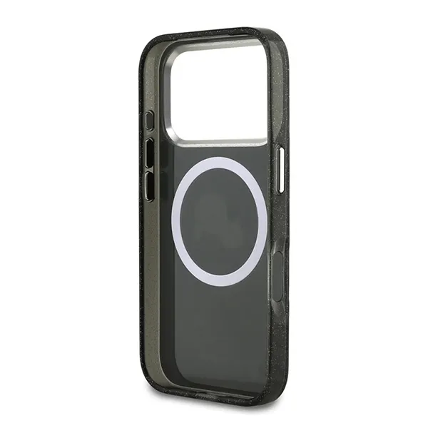 Ốp Điên Thoại Karl Lagerfeld MagSafe IML Choupette For iPhone 17 Pro Max Màu Đen