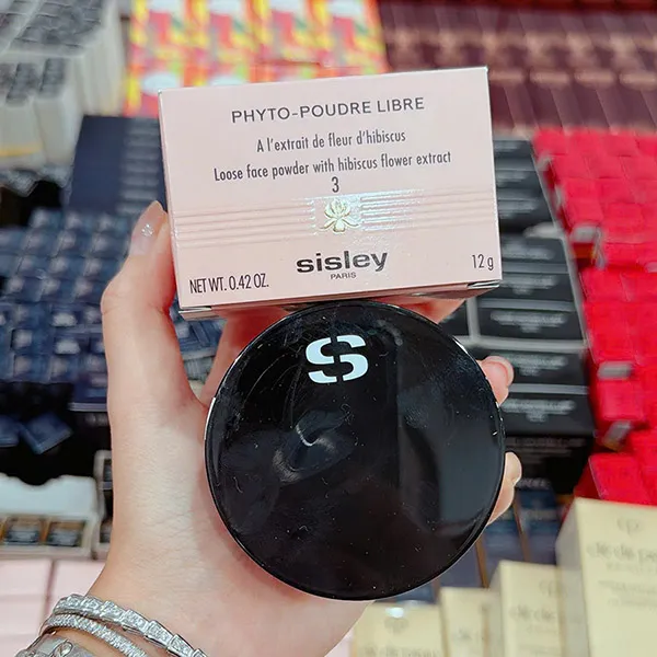 Phấn Phủ Dạng Bột Sisley Paris Phyto-Poudre Libre Tone 3 Rose d'Orient