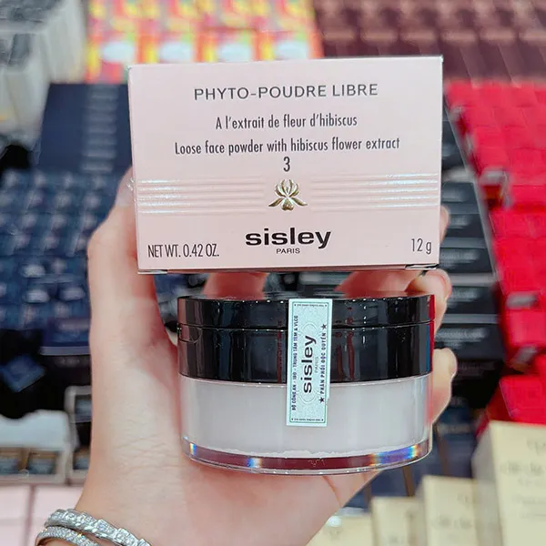 Phấn Phủ Dạng Bột Sisley Paris Phyto-Poudre Libre Tone 3 Rose d'Orient