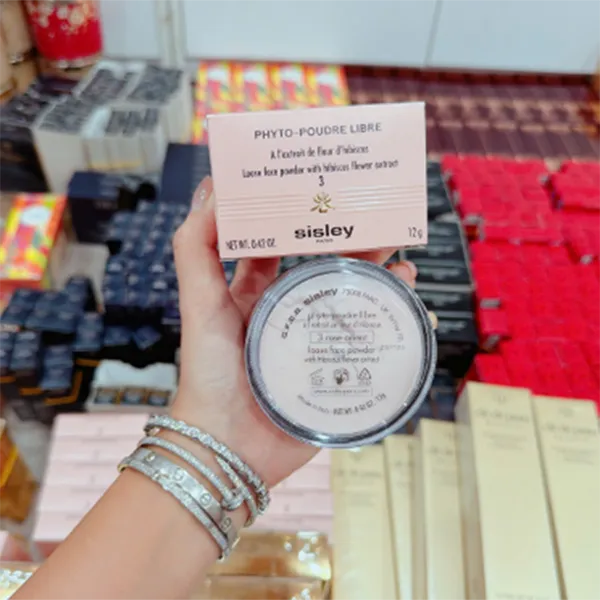 Phấn Bột Sisley Paris Phyto-Poudre Libre Tone 3 Rose d'Orient