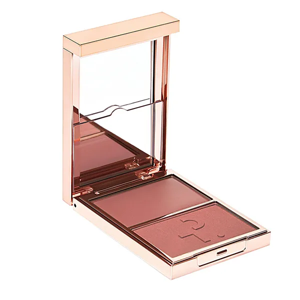 Phấn Má Hồng Patrick Ta Major Headlines Double Take Crème & Powder Blush Duo She's Seductive Màu Hồng Đất
