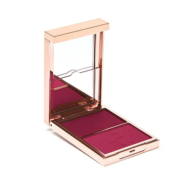 Phấn Má Hồng Patrick Ta Major Headlines Double Take Crème & Powder Blush Duo She's Wanted Màu Hồng Berry