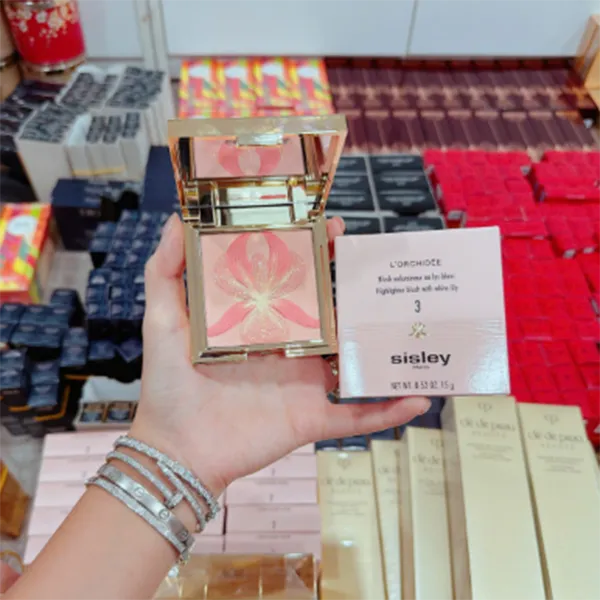 Phấn Má Sisley Paris L'Orchidée Hightlighter Blush With White Lily Corail