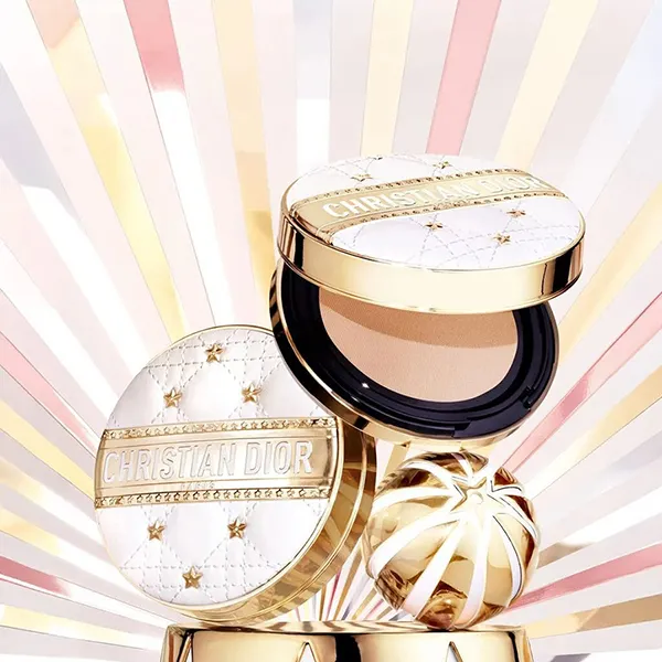 Phấn Nước Dior Forever Hydra Glow Cushion Limited Xmas + Kèm Lõi Tone 0N