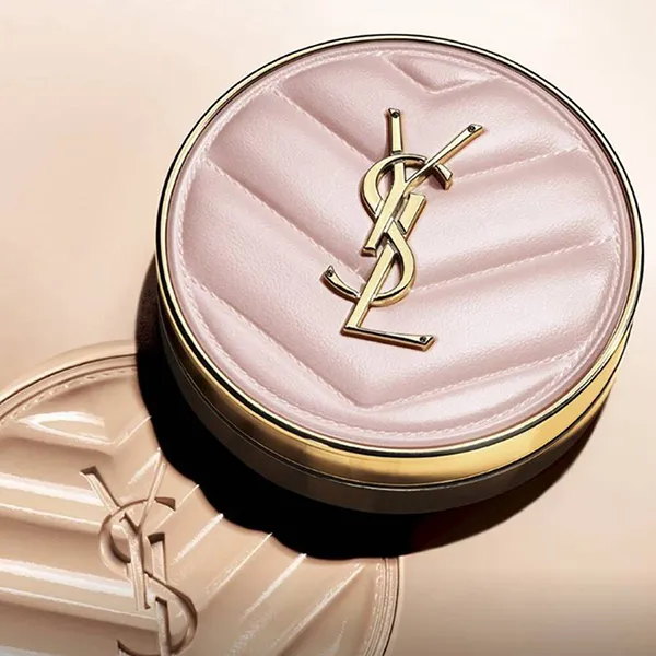 Phấn Nước Yves Saint Laurent YSL Touche Eclat Glow Pact Cushion High Cover Mesh Foundation Tone BR20