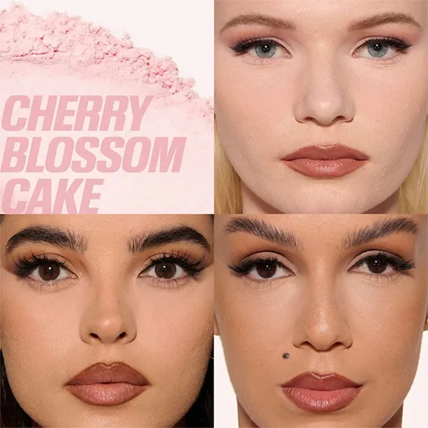 Phấn Phủ Dạng Bột Trang Điểm Huda Beauty Easy Bake Loose Baking & Setting Powder Tone Cherry Blossom