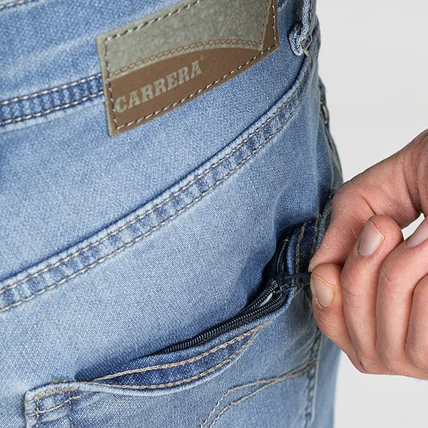 Quần Jean Nam Carrera Jeans T707M0900A_512 Màu Xanh Nhạt Size US 31