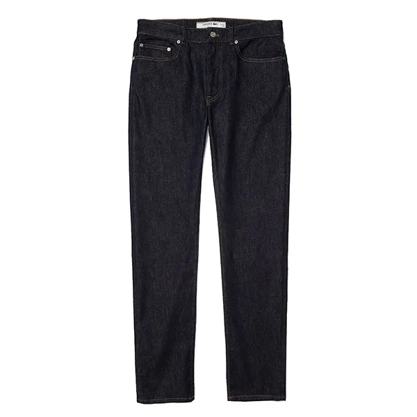 Quần Jean Nam Lacoste Slim Fit Stretch Cotton Denim Jeans HH2704 - ML4 Màu Xanh Đậm Size 32