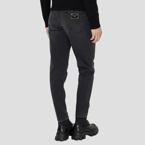 Quần Jeans Nam Dolce & Gabbana Gold Tag D&G GW87XD G8ED3 S9001 Màu Xám Size 44