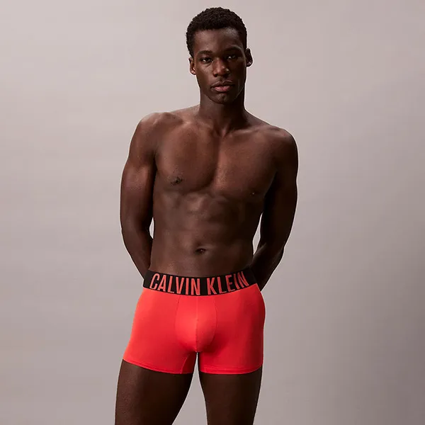 Set 3 Quần Lót Nam Calvin Klein CK 3 Pack Trunks Intense Power Micro NB3611-941 Phối Màu Size M