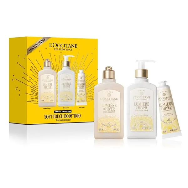 Set Chăm Sóc Da L'Occitane Shea Butter Afternoon Citrus 3 Món