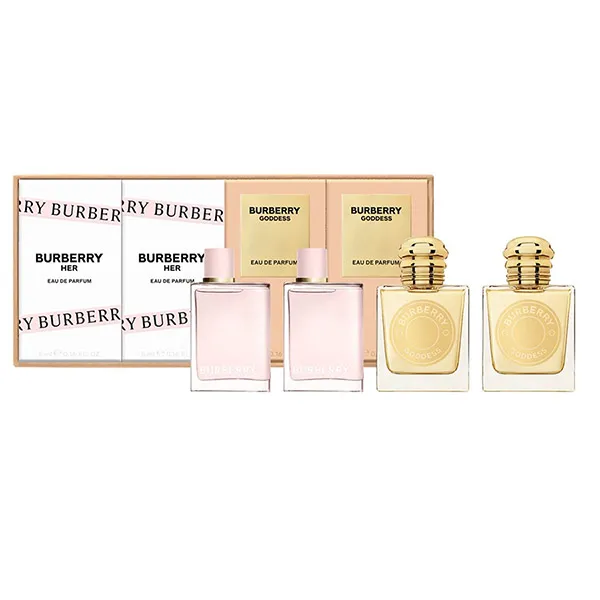 Set Nước Hoa Nữ Burberry Perfume Collection Eau De Parfum 4 Món
