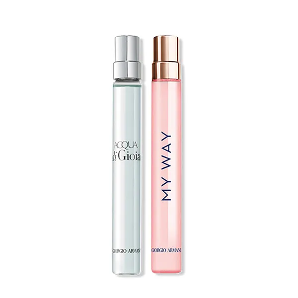 Set Nước Hoa Nữ Giorgio Armani My Way & Acqua di Gioia Mini EDP (2 x 10ml)