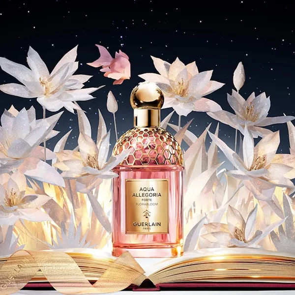 Set Nước Hoa Nữ Guerlain Aqua Allegoria Rosa Rossa Forte EDP (75ml + 7.5ml) Và Sữa Dưỡng Thể Bergamot Body Lotion 75ml